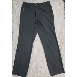 Nike Golf Pants Mens Size 32x35 Gray Dri-FIT UV‎ Standard Fit Chino